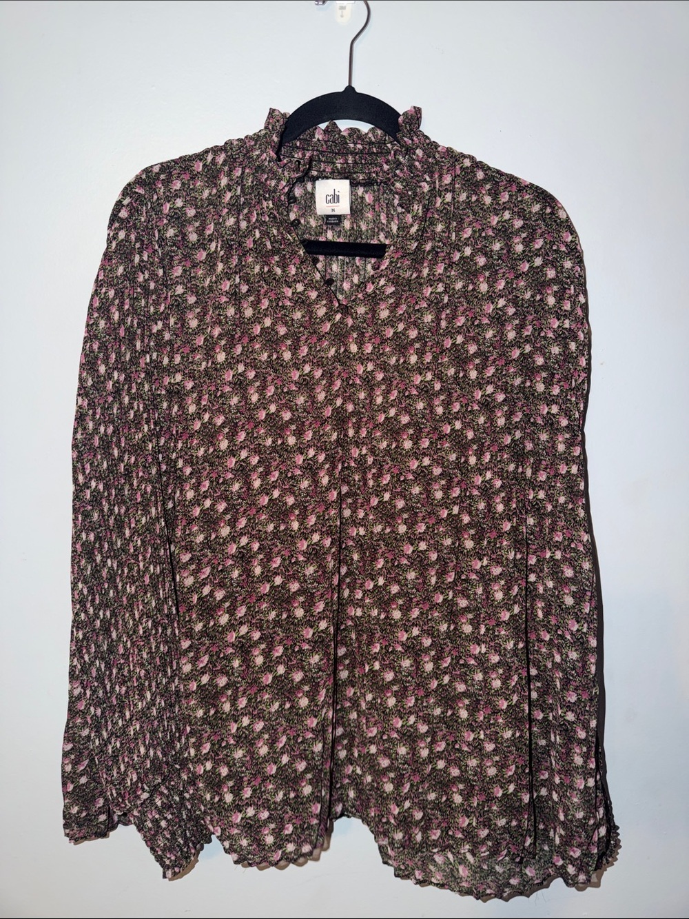 CAbi Knife Pleat Blouse